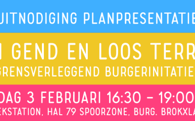 Planpresentatie VGL terrein op vrijdag 3 februari